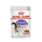 ROYAL CANIN ADULT CAT STERILISED THIN SLICES IN GRAVY POUCH 12x85gr