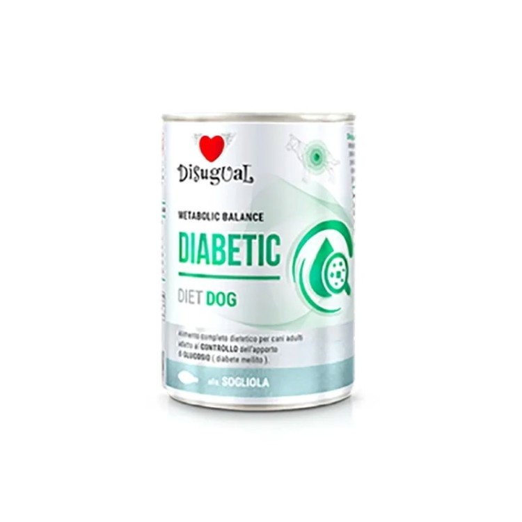 DISUGUAL DIET ADULT DOG DIABETIC WET FOOD ΓΛΩΣΣΑ 400gr