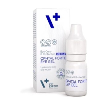 VET EXPERT OPHTAL FORTE EYE GEL ΟΦΘΑΛΜΙΚΕΣ ΣΤΑΓΟΝΕΣ ΣΕ ΜΟΡΦΗ ΤΖΕΛ ΓΙΑ ΣΚΥΛΟ ΚΑΙ ΓΑΤΑ 7ml