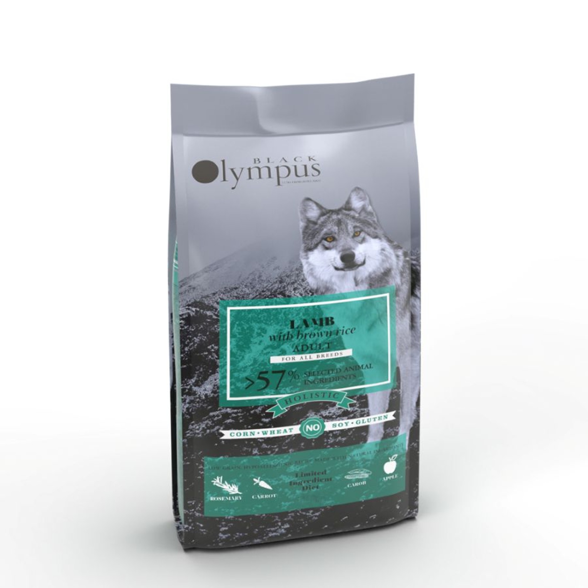 BLACK OLYMPUS LOW GRAIN ADULT MEDIUM DOG ΑΡΝΙ ΚΑΙ ΚΑΣΤΑΝΟ ΡΥΖΙ 12kg ΚΑΙ 2kg ΔΩΡΟ