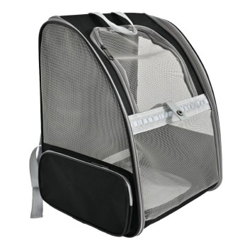 PET CAMELOT OXFORD GREY ΤΣΑΝΤΑ ΜΕΤΑΦΟΡΑΣ ΠΛΑΤΗΣ 32x28x40cm