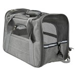 PET CAMELOT OXFORD LIGHT GREY ΤΣΑΝΤΑ ΜΕΤΑΦΟΡΑΣ 42x25x30cm