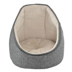 PET CAMELOT CAT HOUSE GREY DOME ΦΩΛΙΑ 40x40x40cm