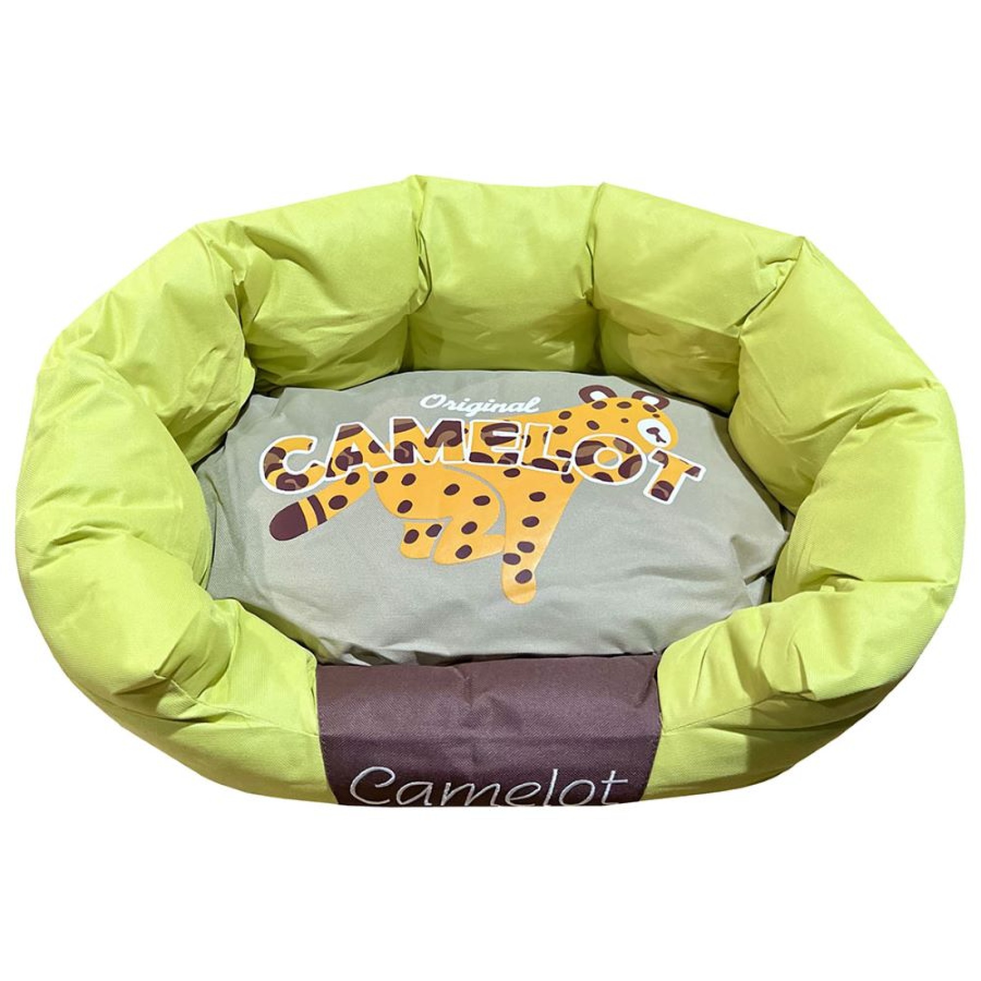 PET CAMELOT TOUCHDOG BOU BOU ΚΡΕΒΑΤΑΚΙ YELLOW LARGE 65x55x25cm
