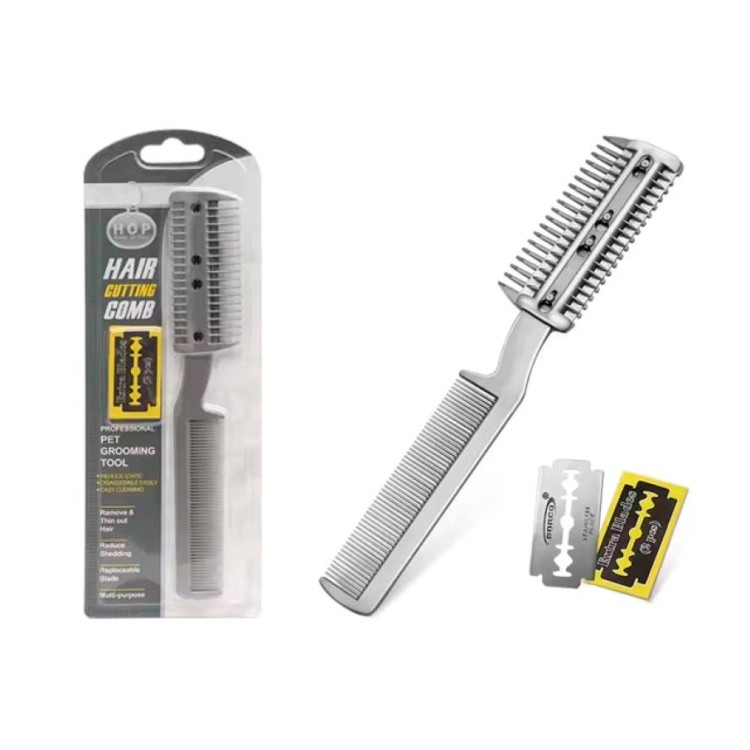 HOP HAIR CUTTING COMB PROFESSIONAL PET GROOMING TOOL HOP HAIR CUTTING COMB PROFESSIONAL PET GROOMING TOOL