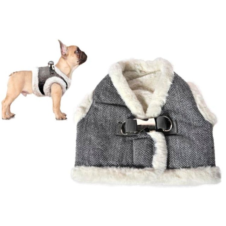 LUXURY ΠΑΛΤΟ ΣΑΜΑΡΑΚΙ ΣΚΥΛΟΥ LARGE ΓΚΡΙ ΛΕΥΚΟ LUXURY ΠΑΛΤΟ ΣΑΜΑΡΑΚΙ ΣΚΥΛΟΥ LARGE ΓΚΡΙ ΛΕΥΚΟ