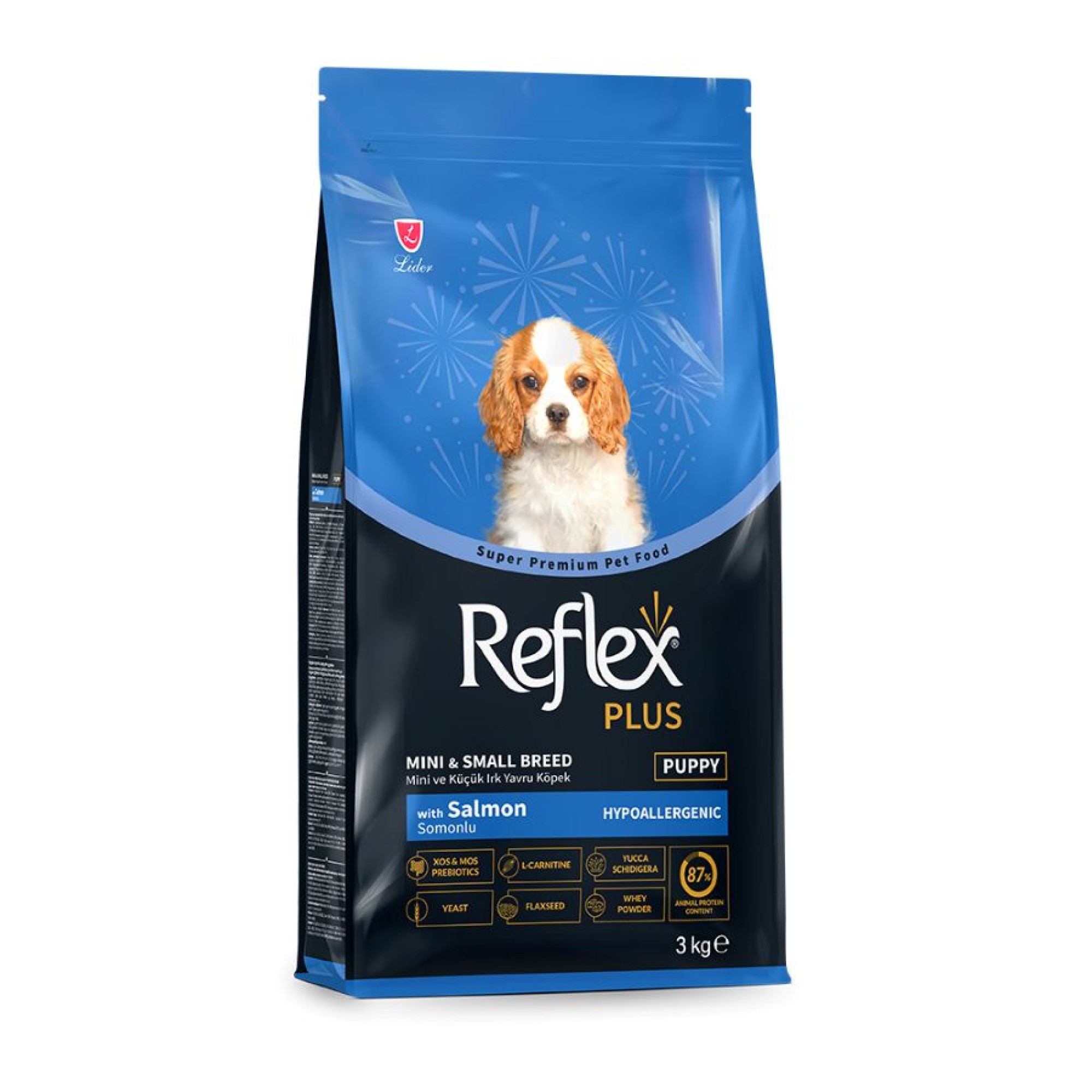 REFLEX PLUS HYPOALLERGENIC MINI SMALL BREED PUPPY DOG ΣΟΛΟΜΟΣ 3kg