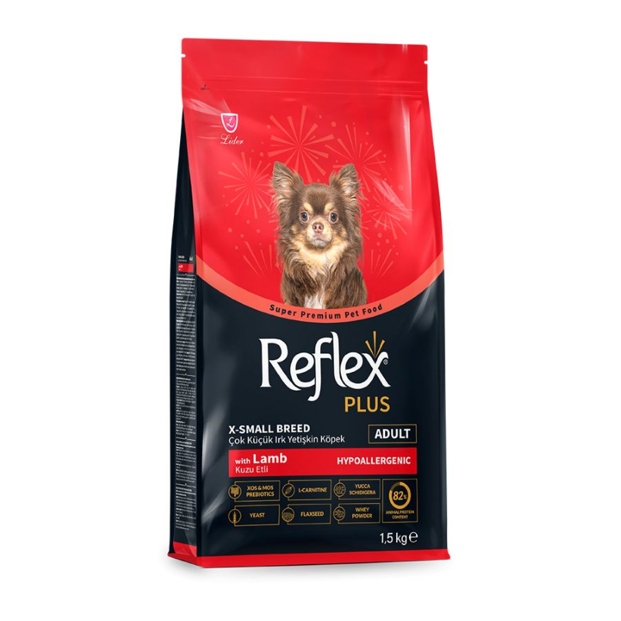 REFLEX PLUS HYPOALLERGENIC EXTRA SMALL BREED ADULT DOG ΑΝΡΙ 1.5kg