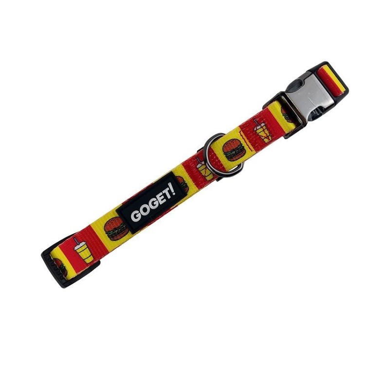 GO GET DOG COLLAR CLASSIC BURGER SMALL 1.5 x 25 ΕΩΣ 40cm GO GET DOG COLLAR CLASSIC BURGER SMALL 1.5 x 25 ΕΩΣ 40cm