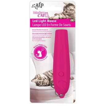 AFP ΠΑΙΧΝΙΔΙ ΓΑΤΑΣ MODERN CAT LED LIGHT MOUSE ΦΟΥΞΙΑ AFP ΠΑΙΧΝΙΔΙ ΓΑΤΑΣ MODERN CAT LED LIGHT MOUSE ΦΟΥΞΙΑ