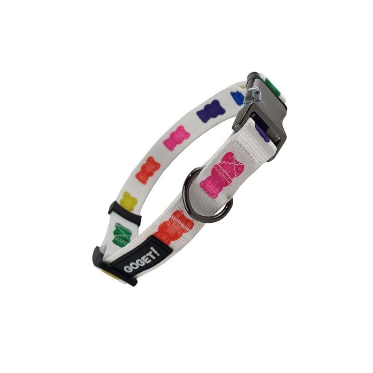 GO GET DOG COLLAR GUMMY BEAR MEDIUM 2.0 x 35 ΕΩΣ 55cm