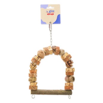 GLEE BIRD SWING SMALL ΞΥΛΙΝΗ ΚΟΥΝΙΑ ΠΤΗΝΩΝ 25cm