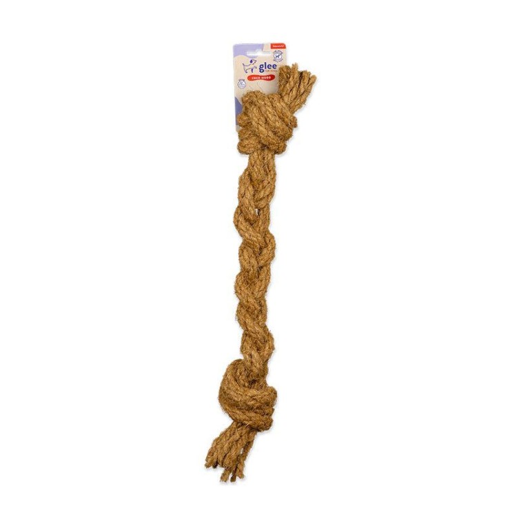 GLEE COCO ROPE WITH KNOTS ΠΑΙΧΝΙΔΙ ΣΚΥΛΟΥ LARGE  55cm