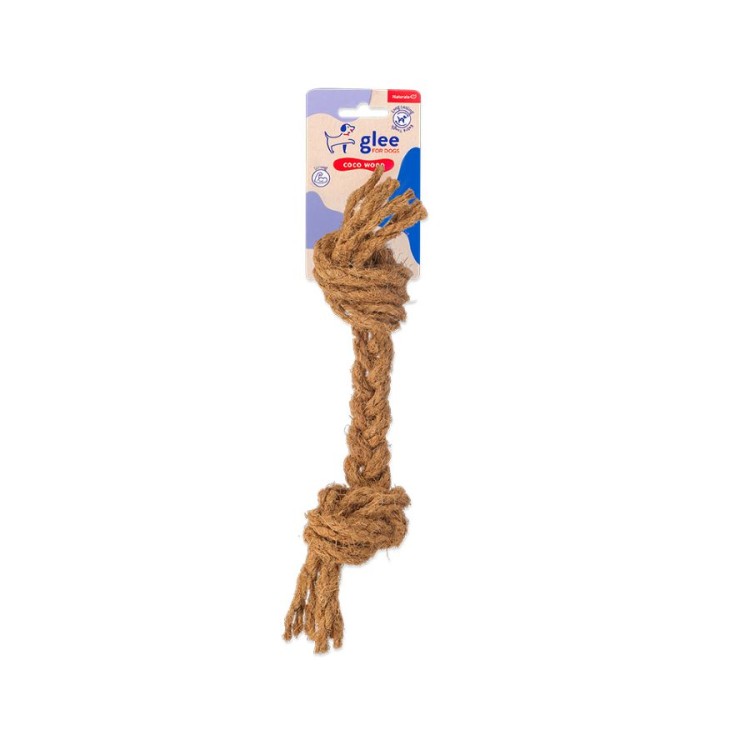GLEE COCO ROPE WITH KNOTS ΠΑΙΧΝΙΔΙ ΣΚΥΛΟΥ SMALL 30cm
