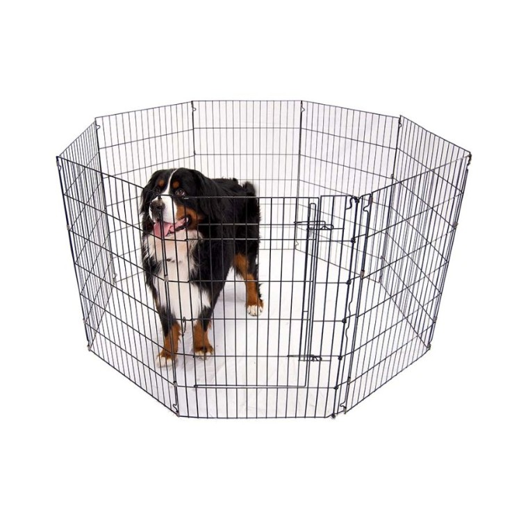 GLEE ΜΕΤΑΛΛΙΚΟ ΠΑΡΚΟ ΠΕΡΙΟΡΙΣΜΟΥ ΚΑΙ ΕΚΠΑΙΔΕΥΣΗΣ ΣΚΥΛΟΥ LARGE 91cm x 61cm